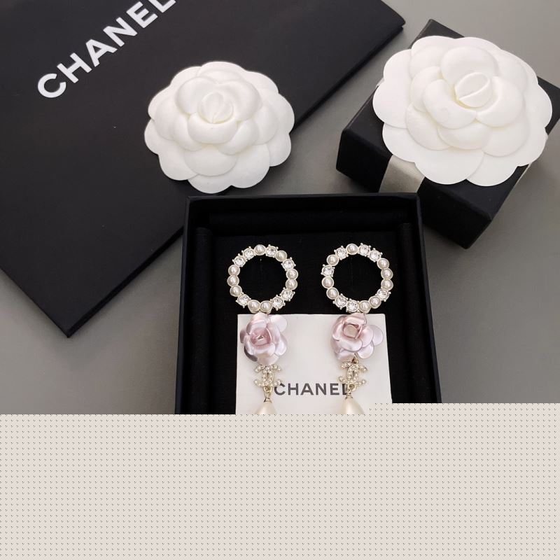 Ch*el earrings
